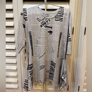 Vintage news graphic top